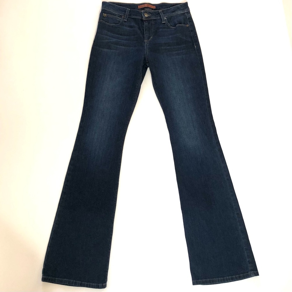 Joe's Jeans NWT The Honey Curvy Bootcut MidRise  Jeans in Dark Wash-  29 x 34